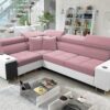 Elegantes Ecksofa mit Konsole und Ladegerät MORENA II