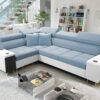 Elegantes Ecksofa mit Konsole und Ladegerät MORENA II