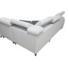 Elegantes Ecksofa mit Konsole und Ladegerät MORENA II