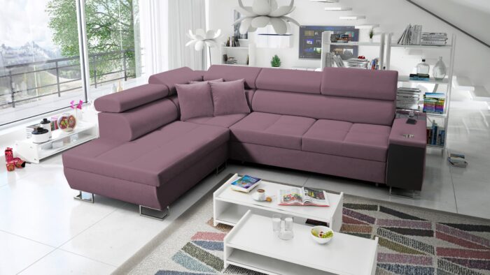 Multifunktionaler Eckschrank MORENA VII in einer breiten Farbpalette