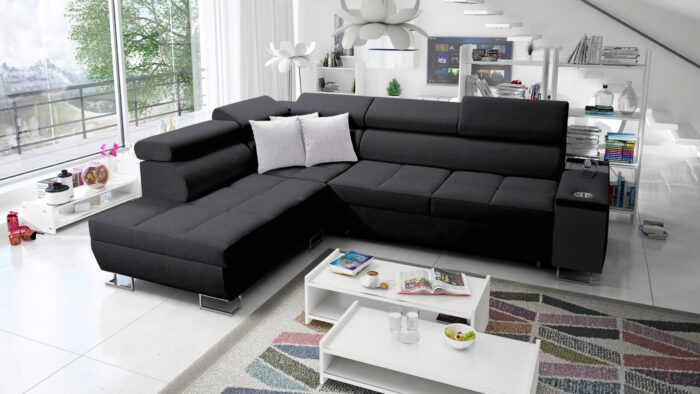 Multifunktionaler Eckschrank MORENA VII in einer breiten Farbpalette