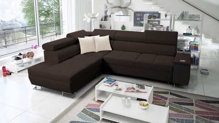 Multifunktionaler Eckschrank MORENA VII in einer breiten Farbpalette