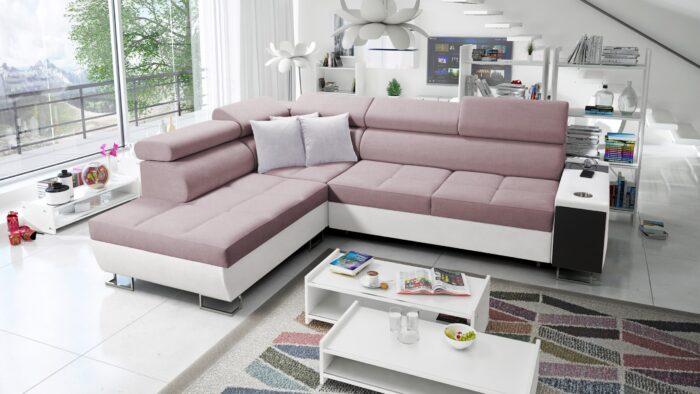 Multifunktionaler Eckschrank MORENA VII in einer breiten Farbpalette