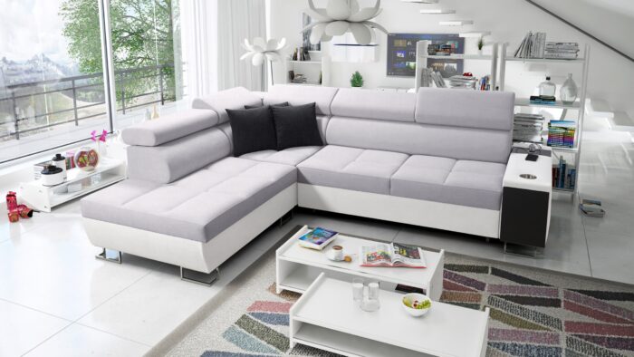 Multifunktionaler Eckschrank MORENA VII in einer breiten Farbpalette