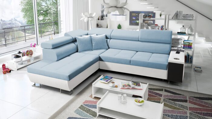 Multifunktionaler Eckschrank MORENA VII in einer breiten Farbpalette