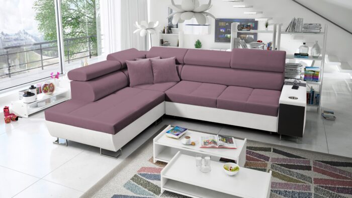 Multifunktionaler Eckschrank MORENA VII in einer breiten Farbpalette