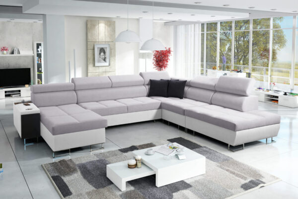 Großer multifunktionaler Eckschrank Morena X, breite Farbpalette