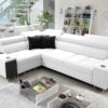 Elegantes Ecksofa mit Konsole und Ladegerät MORENA II