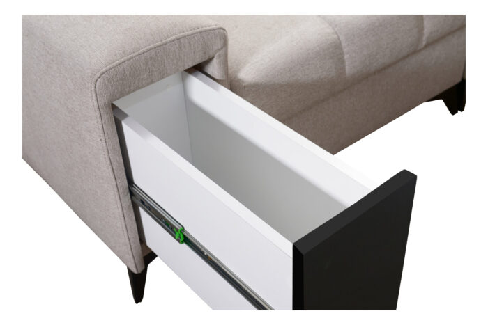 Modernes, modisches, elegantes Ecksofa mit Schlaffunktion GRECO VII