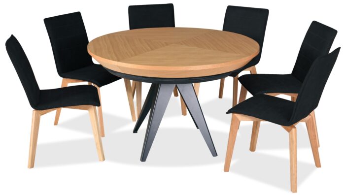 VIGO runder moderner Loft-Klapptisch