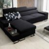 Luxuriöses, komfortables, modernes Ecksofa MELODY I MAXI mit Usb und Regal