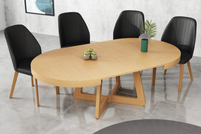 Everest Klapptisch ideal für Esszimmer, Wohnzimmer, Zimmer 130-230