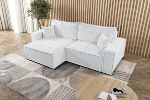 Ecksofa L-förmiges Bohoo-Ecksofa mit Schlaffunktion