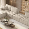 Ecksofa L-from Bohoo XL mit modularem Design und hoher Komfort
