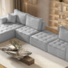 Ecksofa L-from Bohoo XL mit modularem Design und hoher Komfort