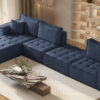 Ecksofa L-from Bohoo XL mit modularem Design und hoher Komfort