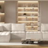 Ecksofa L-from Bohoo XL mit modularem Design und hoher Komfort