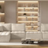 Ecksofa L-from Bohoo XL mit modularem Design und hoher Komfort