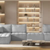 Ecksofa L-from Bohoo XL mit modularem Design und hoher Komfort