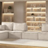 Ecksofa L-from Bohoo XL mit modularem Design und hoher Komfort