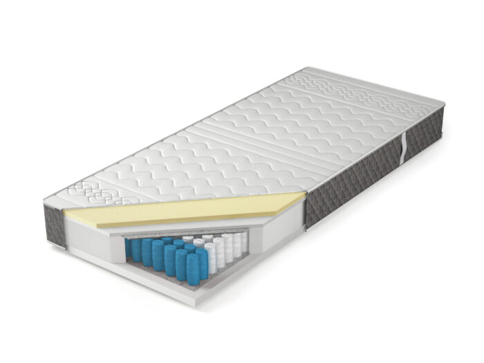 Taschenmatratze mit Viscoschaum Stockholm