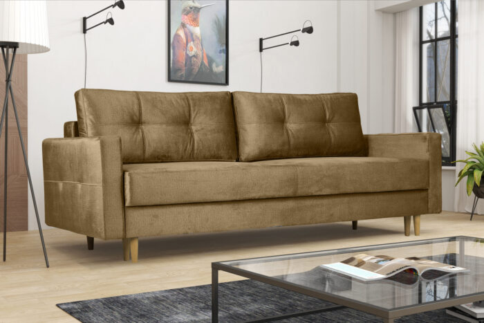 Modernes Sofa Floro - 3-Sitzer mit Schlaffunktion