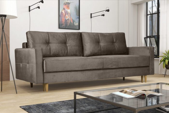 Modernes Sofa Floro - 3-Sitzer mit Schlaffunktion