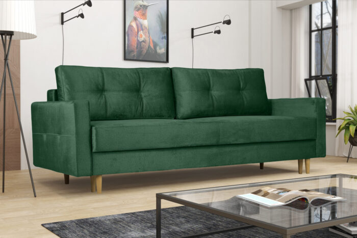 Modernes Sofa Floro - 3-Sitzer mit Schlaffunktion