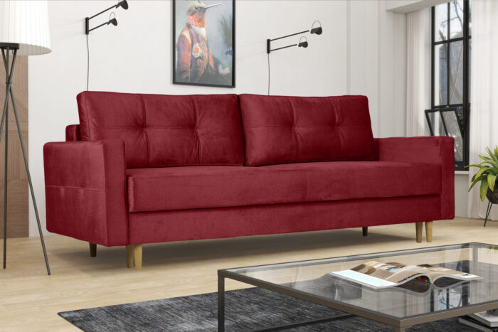 Modernes Sofa Floro - 3-Sitzer mit Schlaffunktion