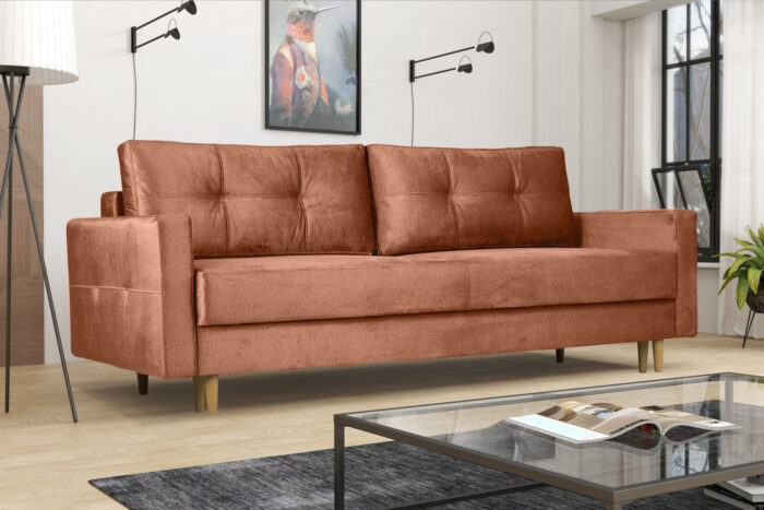 Modernes Sofa Floro - 3-Sitzer mit Schlaffunktion