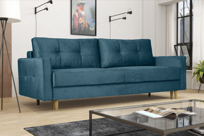 Modernes Sofa Floro - 3-Sitzer mit Schlaffunktion
