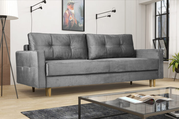 Modernes Sofa Floro - 3-Sitzer mit Schlaffunktion