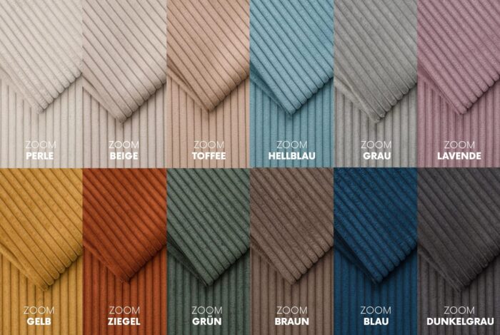 Modernes Sofa ZOOM mit Schlaffunktion