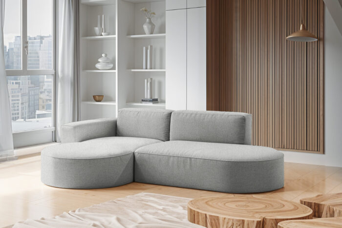 Modernes L-förmiges Designer-Ecksofa Modena FALTEN