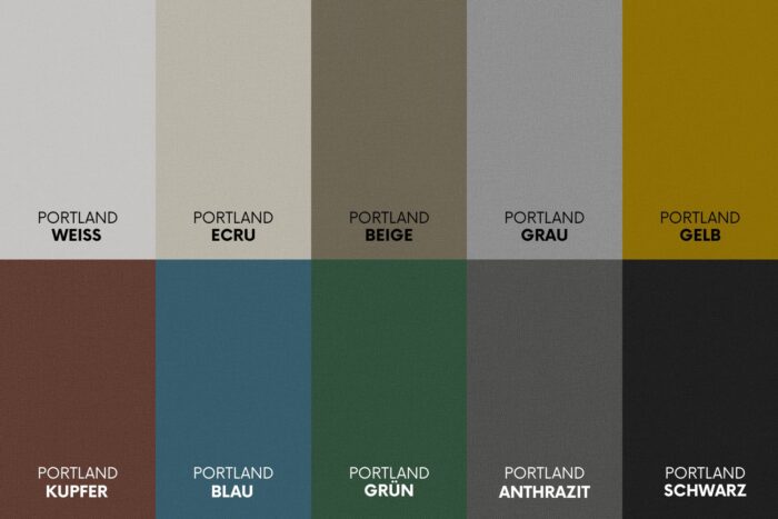 Wohnlandschaft NIMES - Sofagarnitur 3-2-1 , breite Farbpalette, Stoff Portland