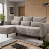 Ecksofa Selio mit Schlaffunktion und Bettzeugcontainer