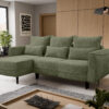 Ecksofa Selio mit Schlaffunktion und Bettzeugcontainer