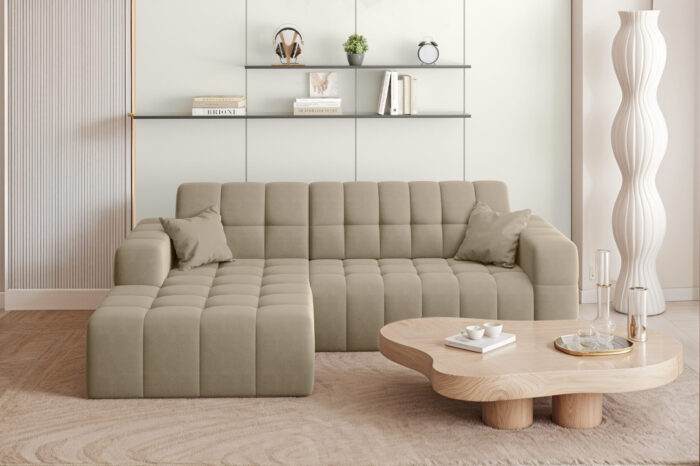 Ecksofa L-förmiges Nimes-Eckmöbel links/rechts