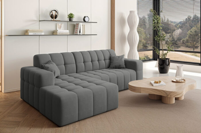 Ecksofa L-förmiges Nimes-Eckmöbel links/rechts