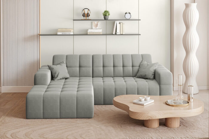 Ecksofa L-förmiges Nimes-Eckmöbel links/rechts