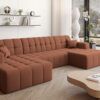 Ecksofa Nimes in U-Form, stoff Portland