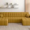 Ecksofa Nimes in U-Form, stoff Portland