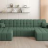 Ecksofa Nimes in U-Form, stoff Portland