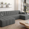 Ecksofa Nimes in U-Form, stoff Portland