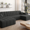 Ecksofa Nimes in U-Form, stoff Portland