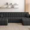 Ecksofa Nimes in U-Form, stoff Portland