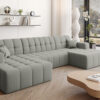 Ecksofa Nimes in U-Form, stoff Portland