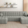 Ecksofa Nimes in U-Form, stoff Portland