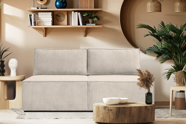 Sofa, Schlafsofa mit Bettzeugfach COMPI
