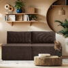 Sofa, Schlafsofa mit Bettzeugfach COMPI